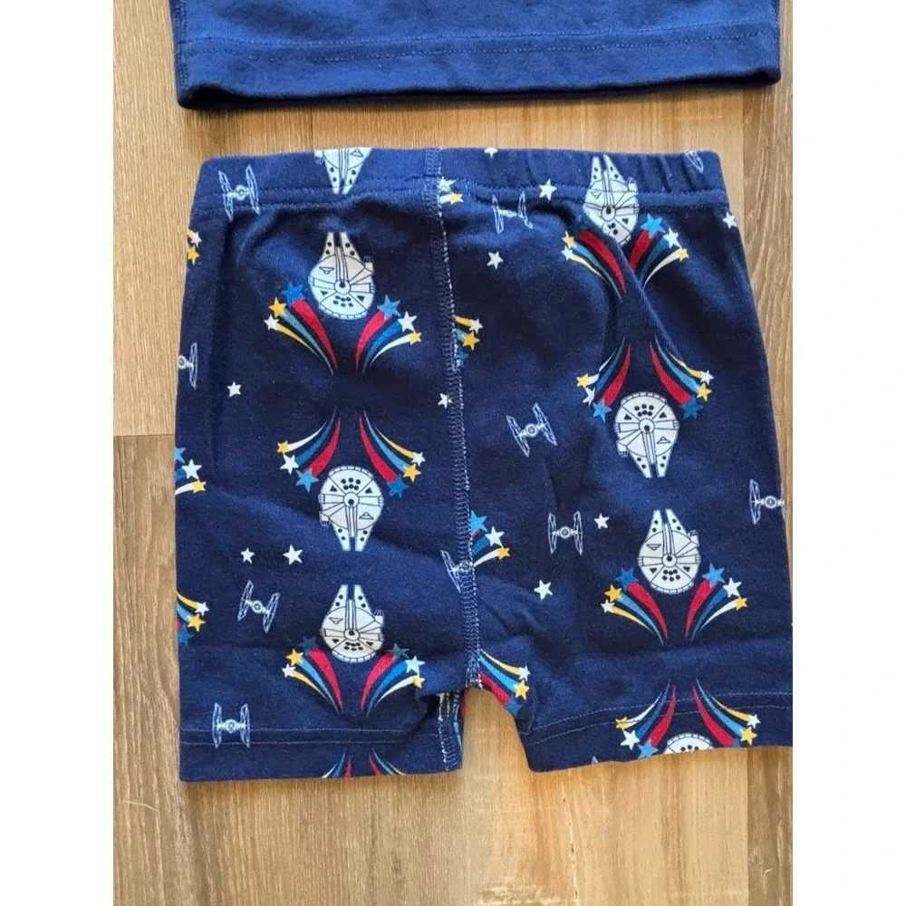 NEW Hanna Andersson Star Wars Pajamas size 4 MAY THE FORCE BE WITH YOU‎